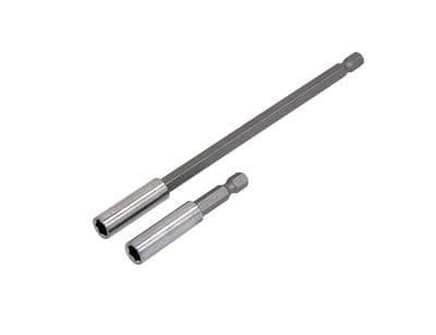 2Pc Magnetic Bit Holder 60/150mm Long 1/4'' Hex Shank Power Drill Driver Adapter