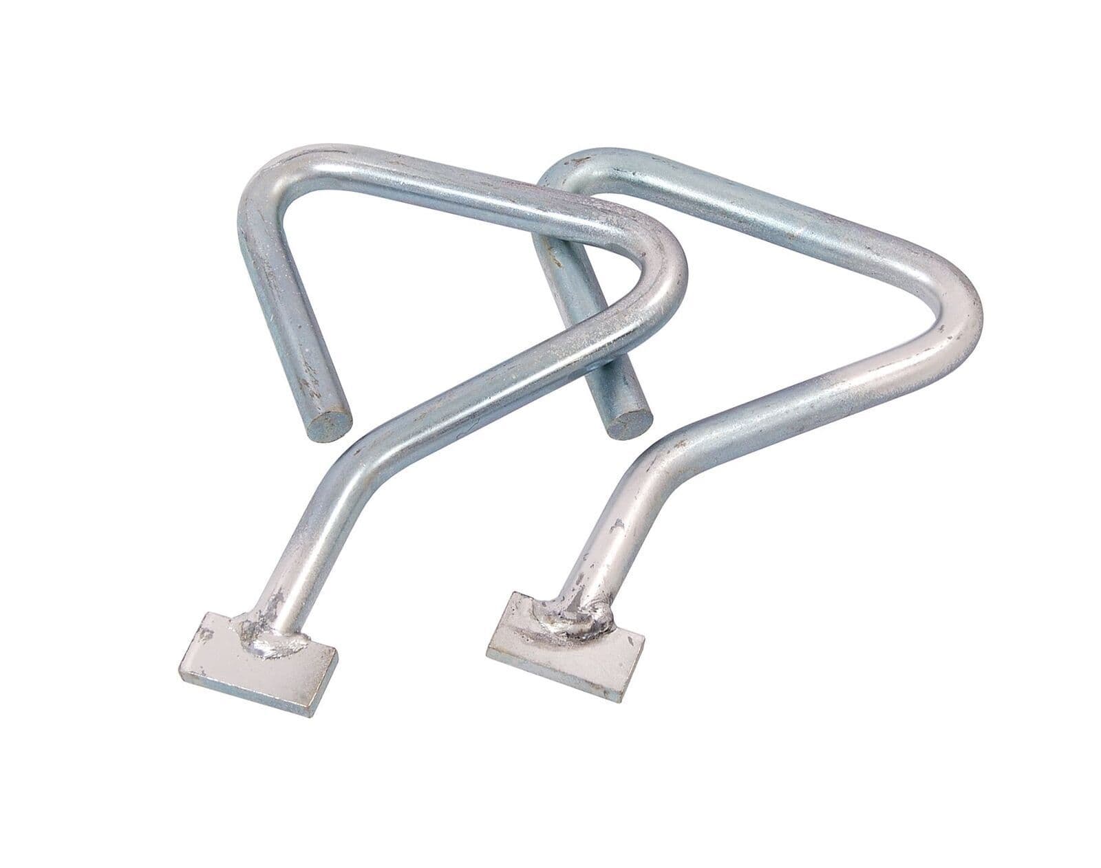 2Pc Steel Drain Manhole Lid Cover Lifting Keys 6"