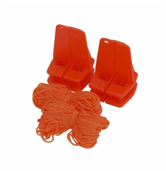 2X Brick Line Corner Blocks With 18M Line - L Shade