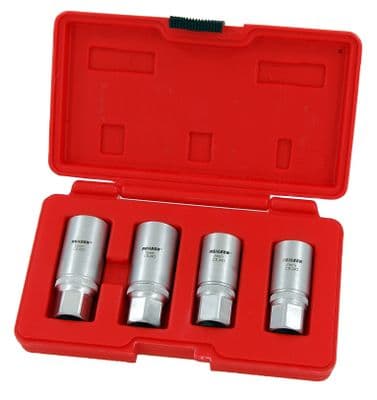 3/8 & 1/2 Inch Broken Bolt Removal Stud Extractor Remover Set 6mm 8mm 10mm 12mm