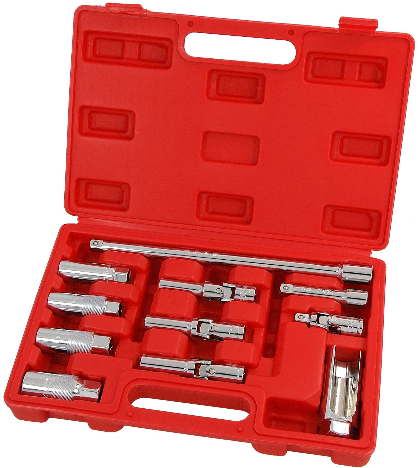 3/8" Master Spark Plug Glow Plug Socket Set Petrol Diesel Removal