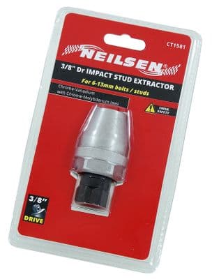3/8" Drive Impact Stud Extractor Removal For 6mm To 13mm Bolts Studs