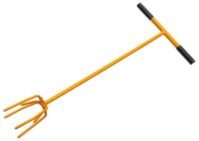 3 Foot 4 Prong Garden Twist Claw Cultivator Garden Soil Weed Weeder Remover