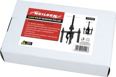 3-Jaw Pilot Bearing Puller Inner Wheel Gear Extractor - Car & Motorcycle