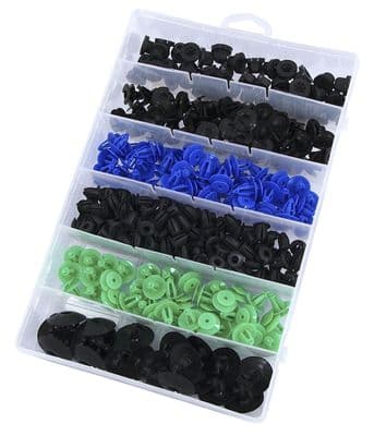 300Pc Vauxhall Car Trim Body Fastener Clips Push Rivets Retainer Door Body Panel