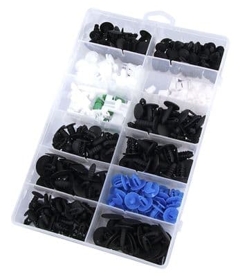 308Pc Fiat Car Trim Body Fastener Clips Push Rivets Retainer Door Body Panel