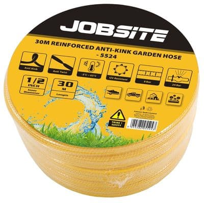 30M Garden Hose Pipe 1/2 Inch Reinforced Anti-Kink