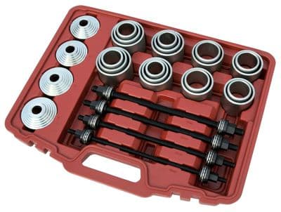 30Pc Universal Press And Pull Sleeve Kit Bush Bearing Removal Insertion Tool Set
