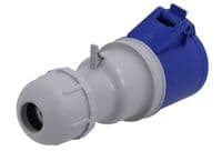 32A 240V 3 Pin Industrial Socket Ip44 Caravans, Camping Hook Up Commando Female