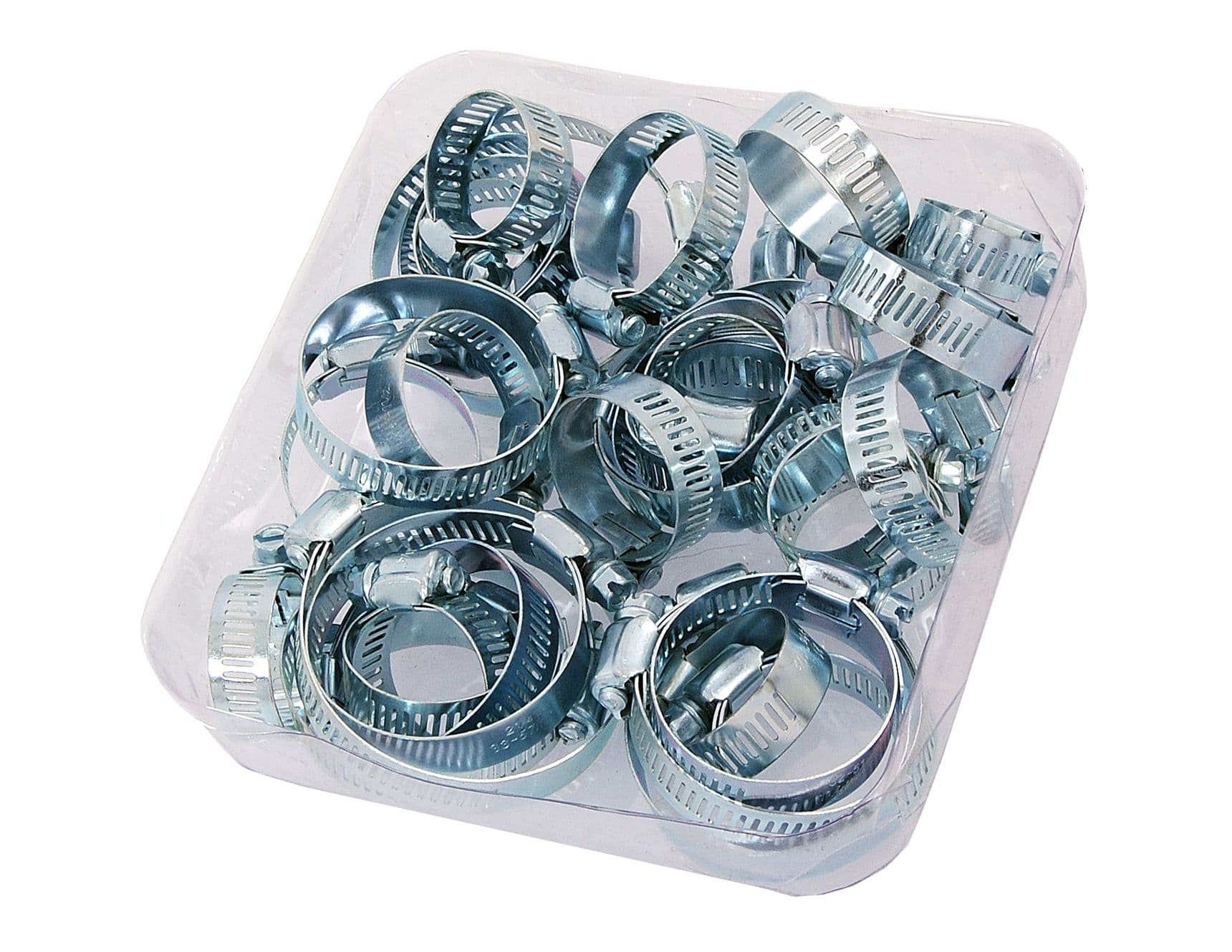34 pc Hose Clamps Jubilee Radiator Water Oil Clips Zinc Plated Various