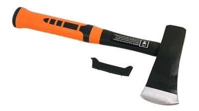 3Lb Hand Wood Axe Chopper With A Fibreglass Handle For Kindling, Firewood & Logs