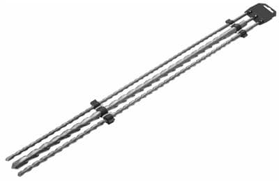 3Pc Extra Long Reach 1000mm 12 16 24mm Sds Masonary Brick Drill Bit Set