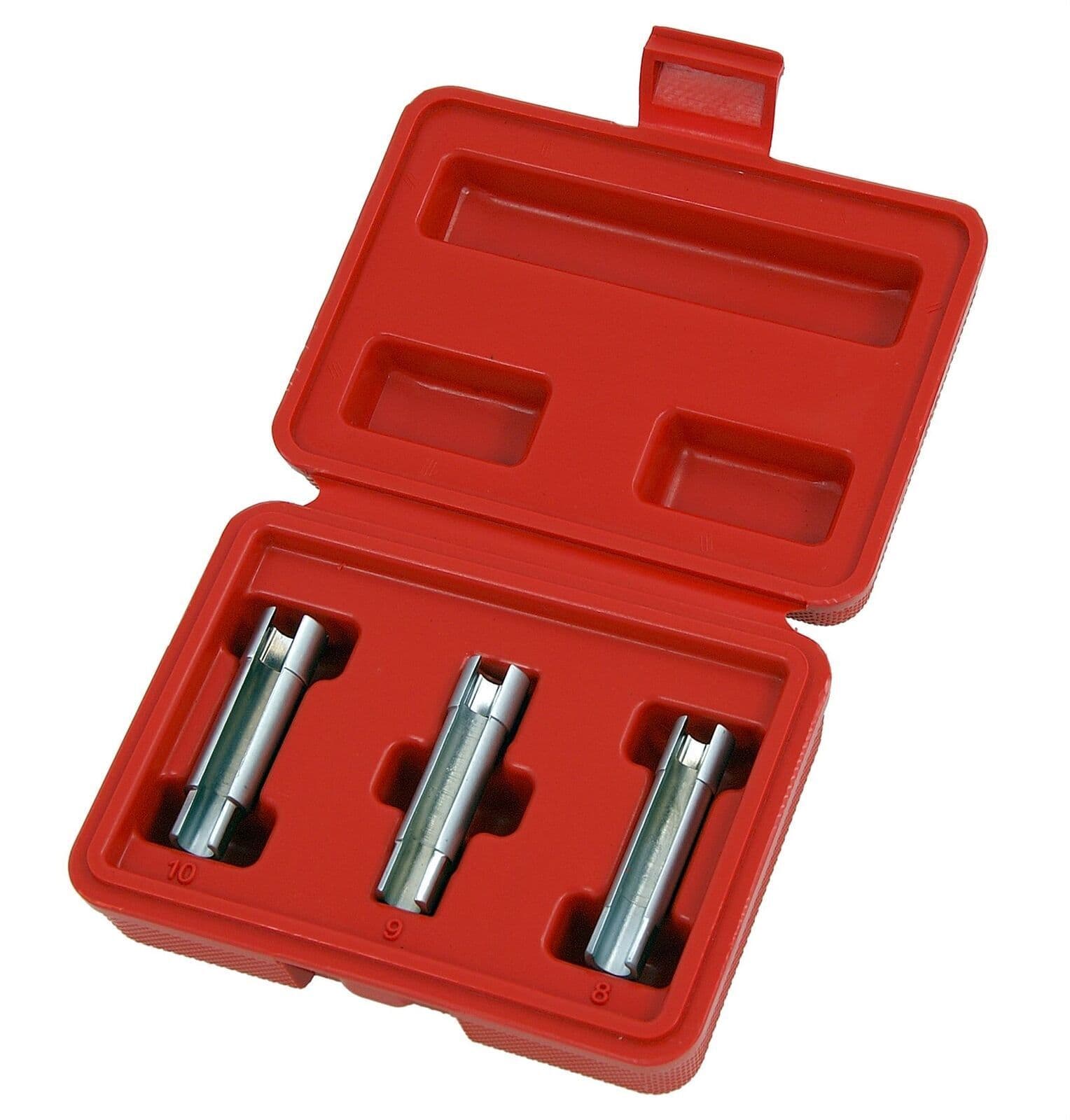 3Pc Glow Plug Socket Set Cable Restricts Access Alfa Fiat Vauxhall Astra Saab