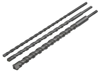 3Pc Long Reach 400mm 12 16 25mm Sds Masonry Drill Bit Bits