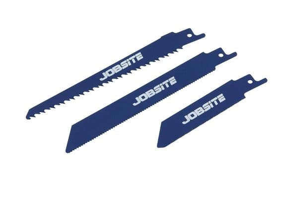 3Pc Reciprocating Saw Blades For Wood, Metal & Plastic Fits Bosch Makita Dewalt