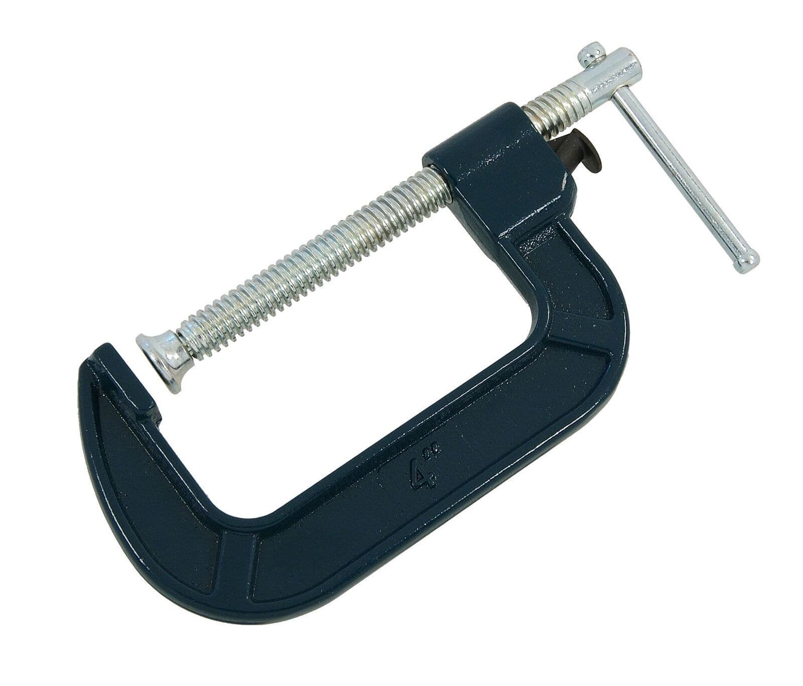 WEN Heavy-Duty Cast Iron C-Clamps With 4 In. Jaw Opening And 2.2 In. Throat Set (2-Piece) CLC424 - The Home Depot - Foto 6