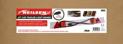 4Ft Led Rear Tail Stop Light Indicator Trailer Light Board With 5M Cable