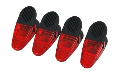 4Pcs Fridge Magnet Spring Clip Holder For The Home & Office