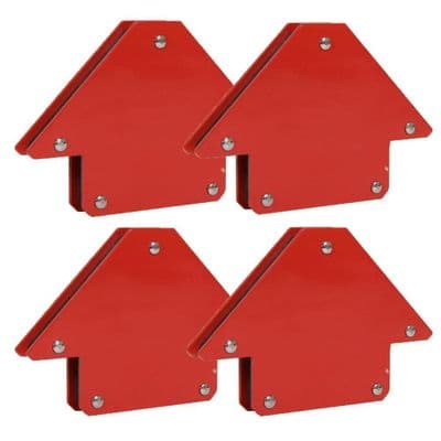 4X 25Lb Magnetic Magnet Arrows Welder Welding Holder 3 Angles Soldering