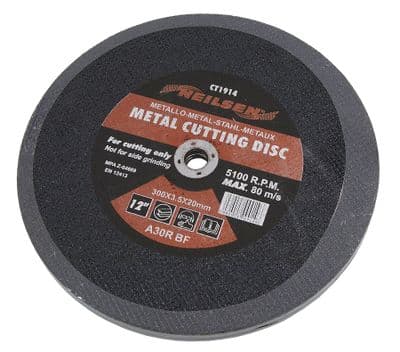 5 Piece 12" Metal Cutting Discs 300mm X 3.0mm X 20mm