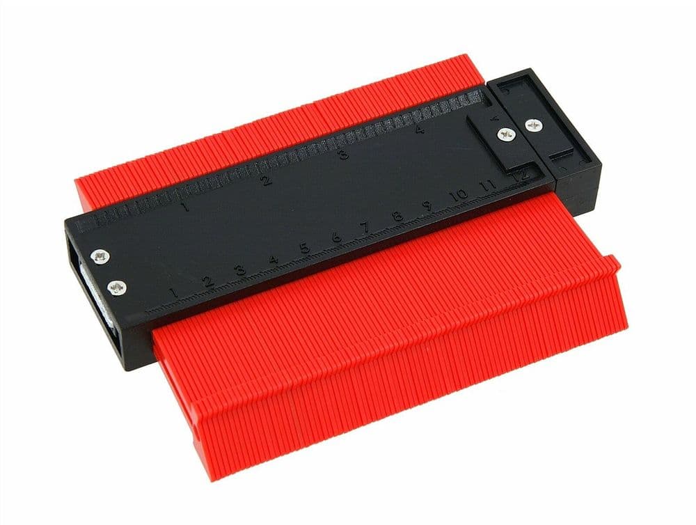 5 Plastic Contour Gauge Profile Edge Shaping Tool