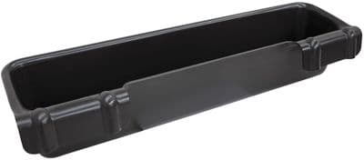 50L Animal Livestock Feed & Water Trough With Fixing Hooks & Impact Resistant