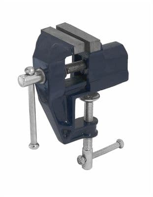 50mm Baby Vice Small Mini Fixed Table Top Clamp Attachement Work Bench Desk