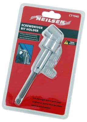 50mm Offset Screwdriver Bit Holder 90 Degree Bit Drill Attachment Angle Driver