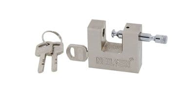 50mm Steel Shutter Heavy Duty Lock Container Shutter Padlock 3 Keys