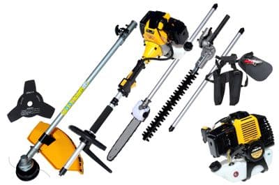 52Cc 4 In 1 Petrol Multi-Function Garden Strimmer Hedge Cutter Set