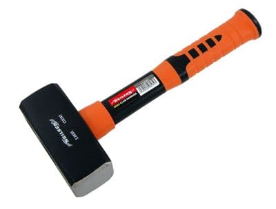 5Lb Club Lump Hammer Hardened Steel Face & Fibreglass Handle