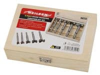 5Pc Forstner Drill Bit Set Kitchen Cupboard Door Hinge15mm 20mm 25mm 30mm 35mm