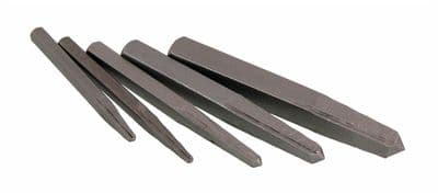 5Pc Screw Extractor Remover Tool Tapered Punch Set For Broken Damaged Stud Bolt