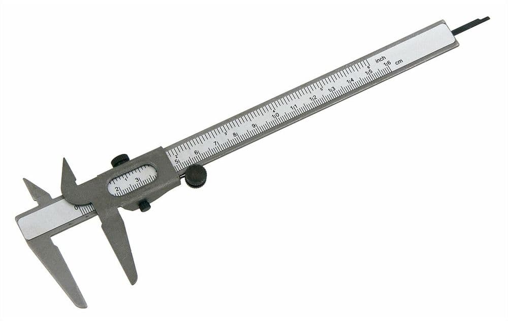 6" 150mm Steel Caliper Vernier Gauge