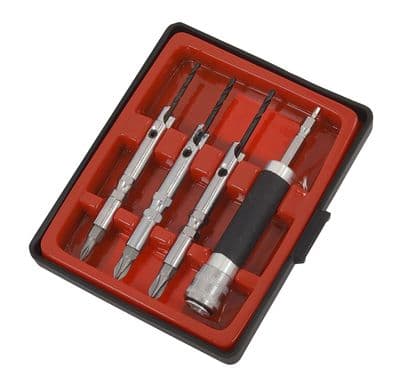 6 In 1 Quick Change Drill And Screwdriver Bit Set 2.5mm, 2.8mm & 3mm