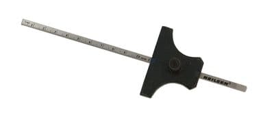 6" (150mm) Depth Gauge Stainless Steel Metric & Inches