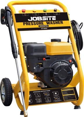 6.5Hp 2200Psi Petrol Pressure Washer 10 Meter Hose