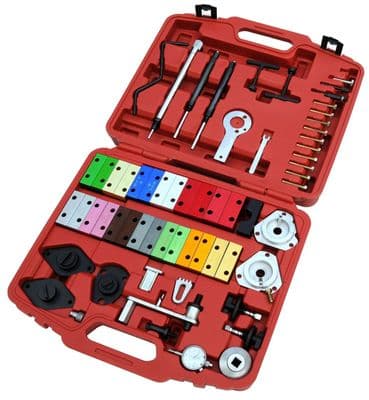 63Pc Camshaft Timing Belt, Flywheel Adjustment Tool Kit - Alfa Romeo Fiat Lancia