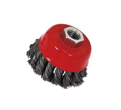 65mm Twist Knot Wire Wheel Cup Brush