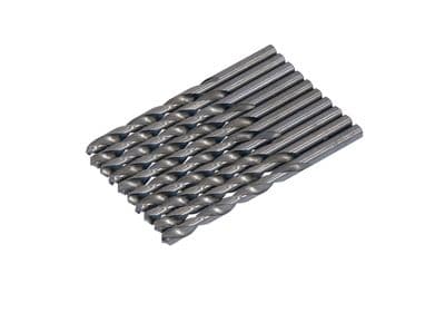 6mm Wood & Metal Hss Twist Drill Bit Set - 10Pc