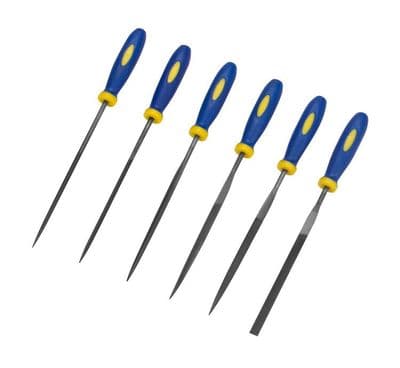 6Pc Needle File Set Comes With Case Mini Precision Jewellers Hobby Tools