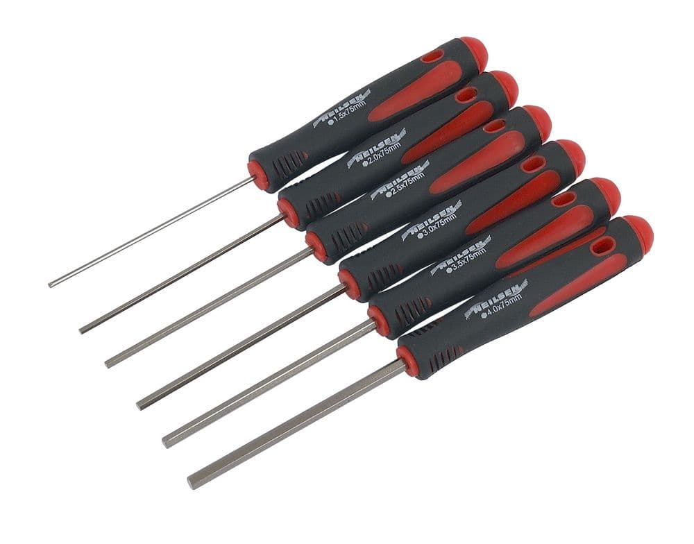 6Pc Precision Screwdriver Hex Head / Allen Key Jewellers Watch Making