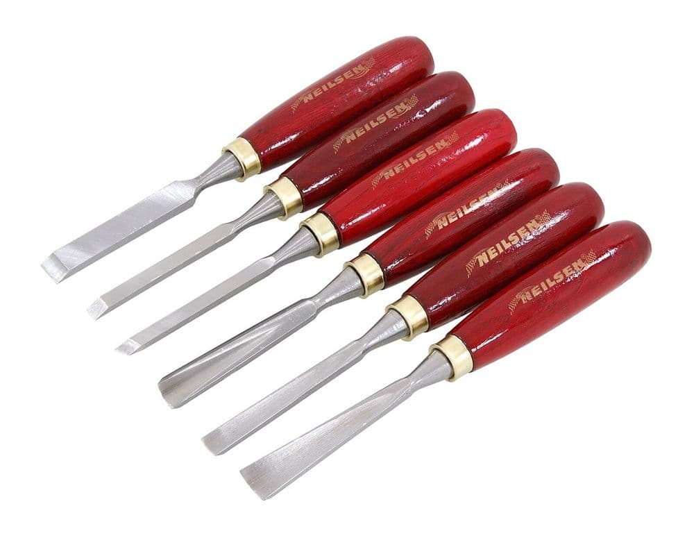 6Pc Wood Carving & Gouges Chisel Set