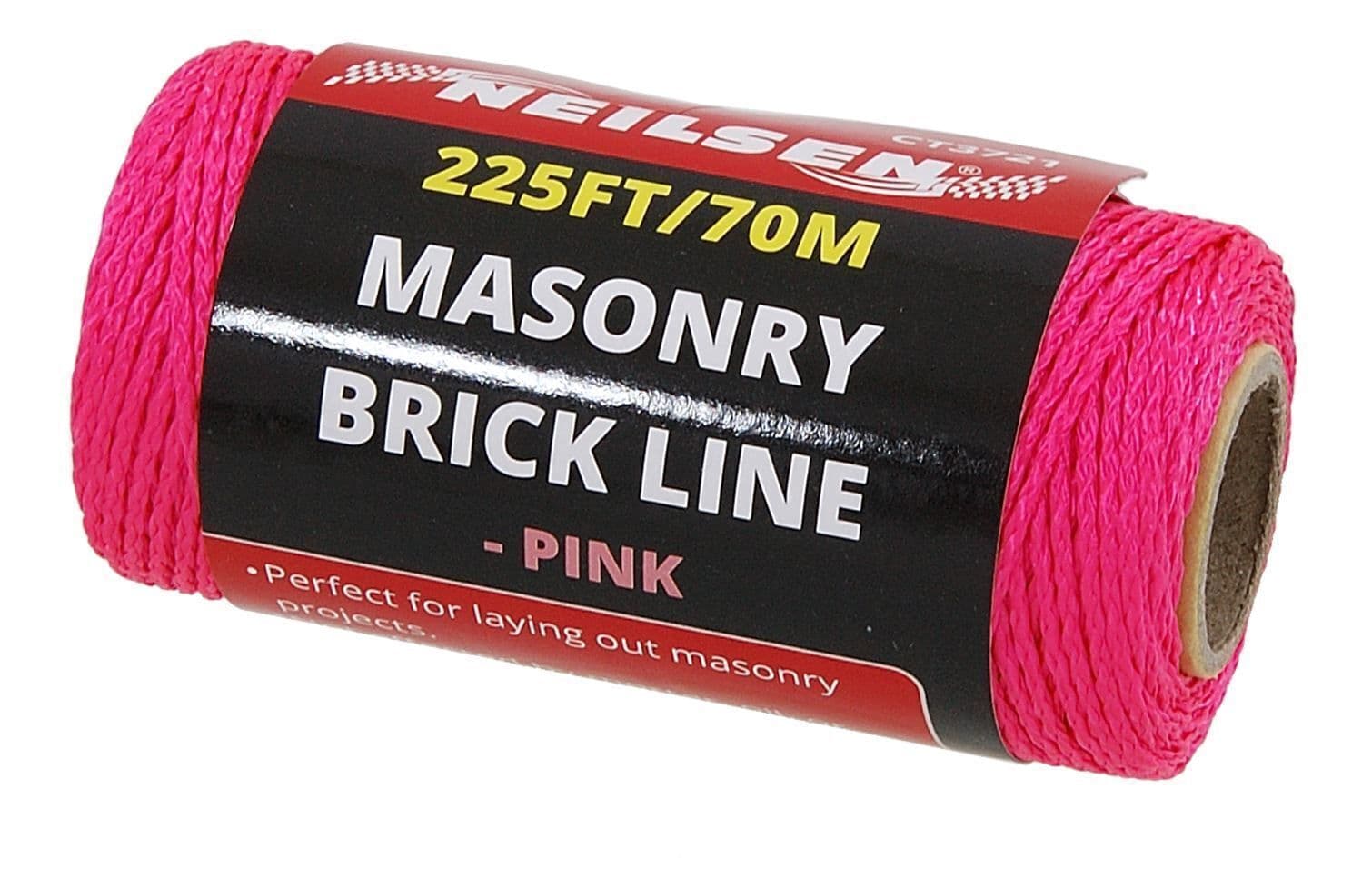 70M Masonry Builders Brick String Line Multi Purpose Pink