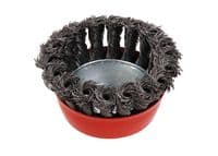 75mm Twist Knot Wire Wheel Cup Brush