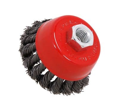 75mm Twist Knot Wire Wheel Cup Brush