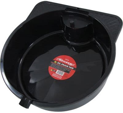 8 Litre Wide Oil Drain Pan Brake Clutch Fluid Lubricant Under Vehicle Container