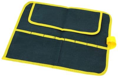 8 Pocket Spanner Wrench Tool Roll Foldable Tool Storage Canvas Bag Case