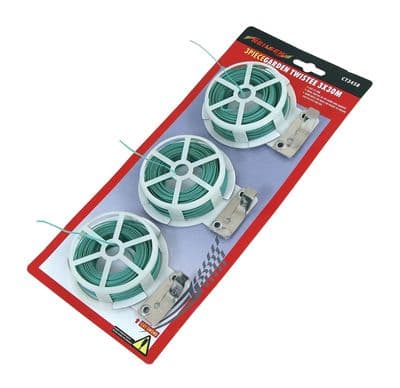 90M Garden Wire, Plant Twist Tie With Cutter For Gardening