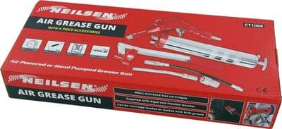 Air And Hand Operation Grease Gun With 4 Piece Accessories